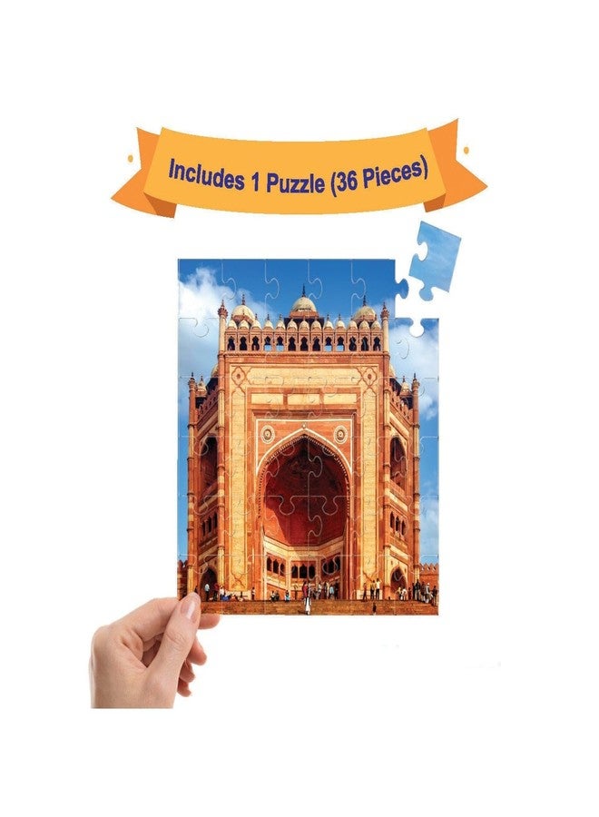 Mittimate Buland Darwaza Jigsaw Puzzle Game for Kids Age 4 to 6 Old I 36 Pieces Puzzle Toy I Birthday Gift for Children - Image 2
